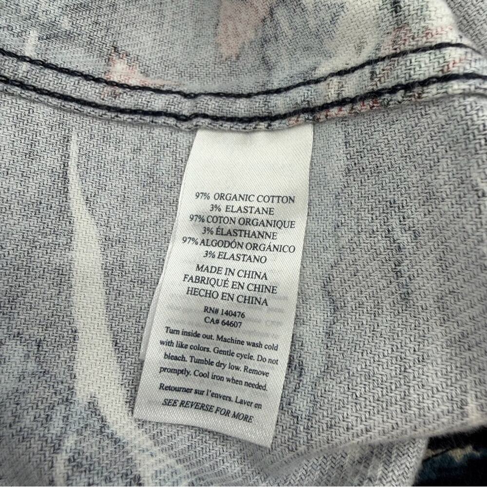 NEW Faherty Super Brushed Flannel Navy Sea and Ski Print Shirt Mens Small - Picture 6 of 7